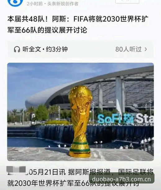多宝数据守护安装失败 资深用户解读2030世界杯扩军66队对中国足球的深远影响,多宝平台登录分享观赛新视角